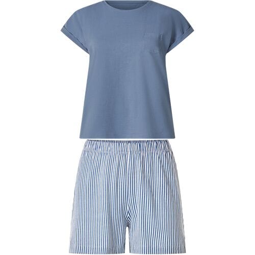 ESMARA Korte dames pyjama (Blauw, XS (32/34))