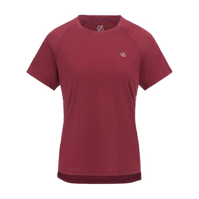 Dare 2B Dames Nimble T-Shirt (Tibetaans Rood)