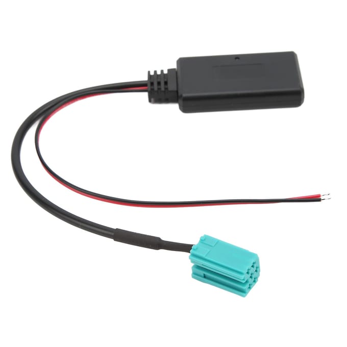 Module Bluetooth 4.0 Stéréo Adaptateur Câble Aux Remplacement pour Clio   Espace   Megane black