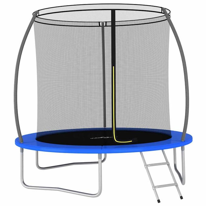vidaXL Trampolineset rond 100 kg 244x55 cm