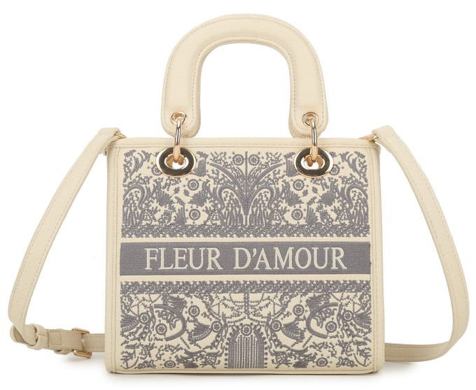 Giuliano kunstlederen handtas Amaris - Dames - Beige