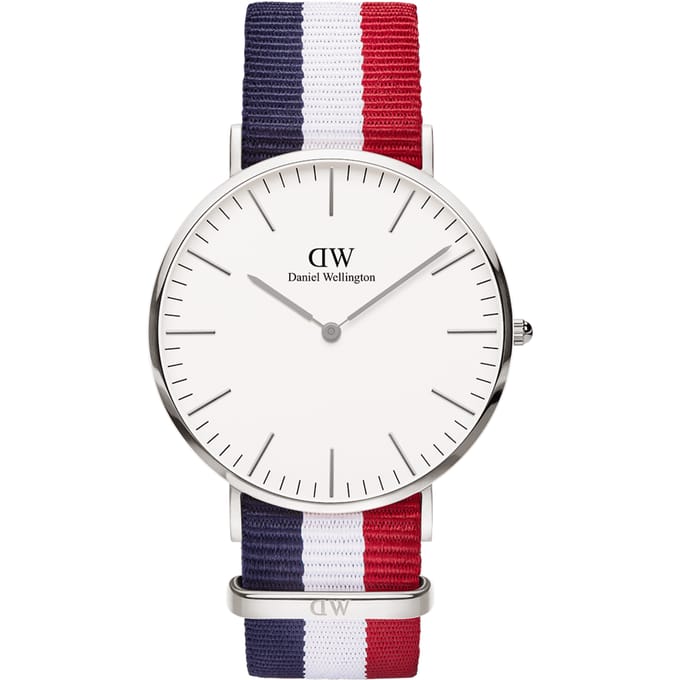 Daniel Wellington DW Watch Classic Cambridge Silver 40mm