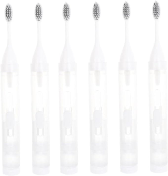 Draagbare Tandenborstelset - Reis Kit - Hygiënisch Reizen - Opvouwbaar Ontwerp - Compact Formaat - Wit