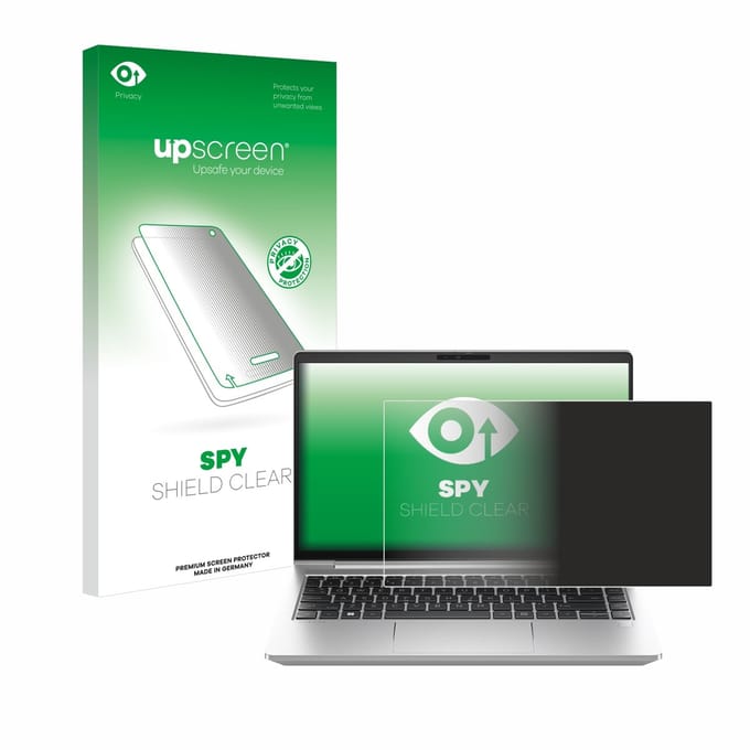 upscreen - privacy screenprotector voor HP ProBook 440 G10 - Folie Beschermfolie Blauwlichtfilter
