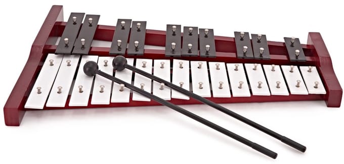 Glockenspiel met Tas van Gear4music, 2 octaven