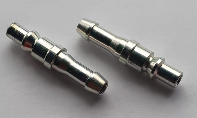 JWL ORION steeknippel 522 serie met 6 mm slangtule per 2 stuks