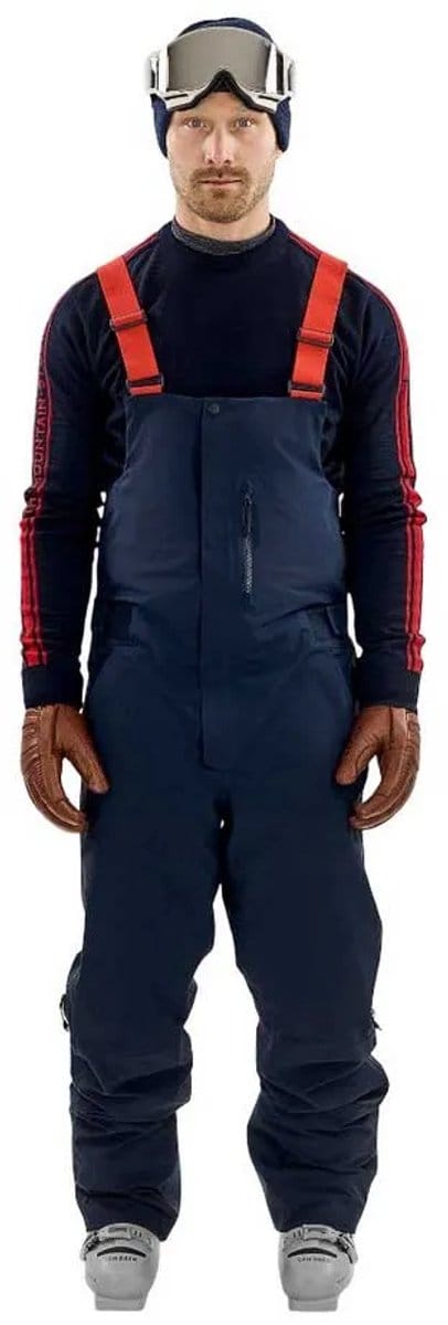 The Mountain Studio 3l Hybrid Shell Bib Broek Blauw XS