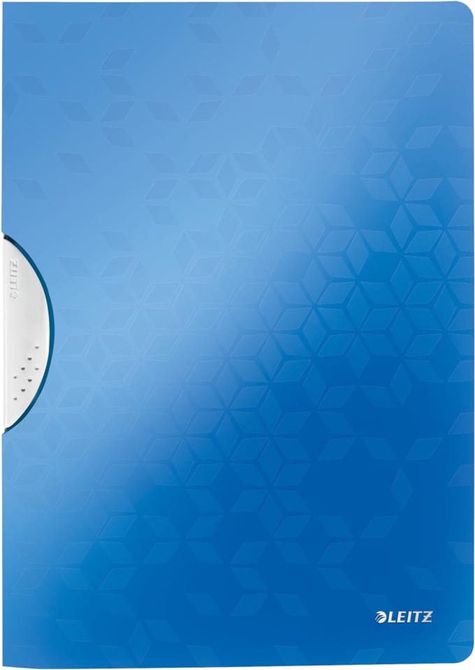 Leitz WOW klemmap Colorclip, ft A4, blauw 10 stuks