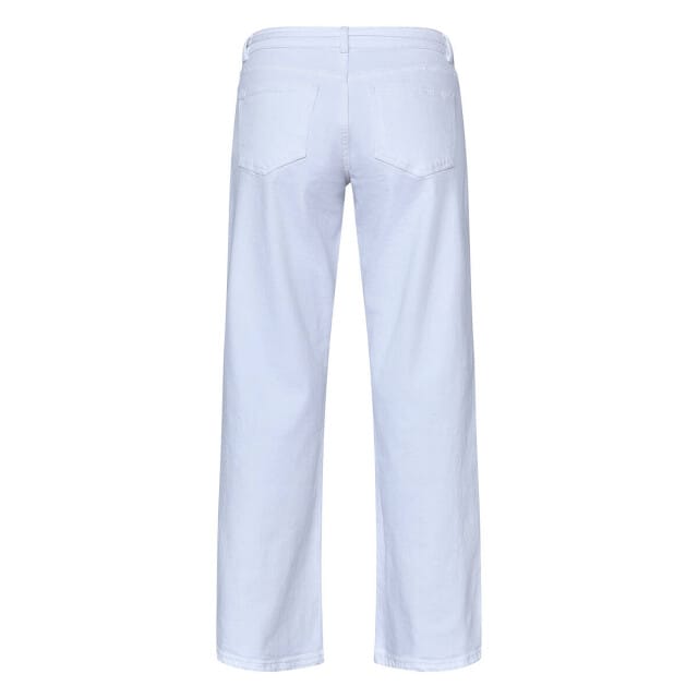 SISTERS POINT - Onea-belt.je8 - Dames Jeans - White - Maat XL