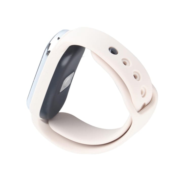 Muggenwerend Armband 5V 1A 90mAh USB Oplaadbaar Stappentelling Temperatuur Ultrasoon wit