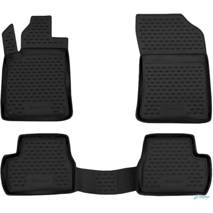 J&amp;J AUTOMOTIVE | Tapis De Sol En Caoutchouc 3D Exclusive Pour Citroën DS3 2010-2015 zwart