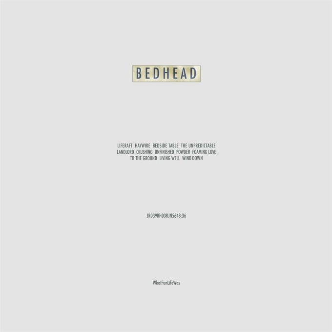 Bedhead - WhatFunLifeWas (LP) (Coloured Vinyl) (Remastered)