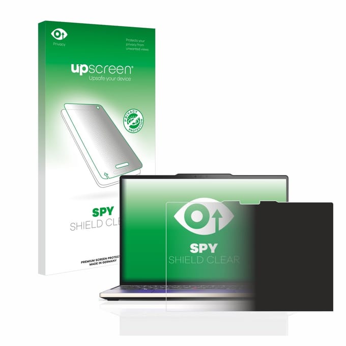 upscreen - privacy screenprotector voor Lenovo ThinkPad Z13 Touch (1. Gen.) - Folie Beschermfolie Blauwlichtfilter