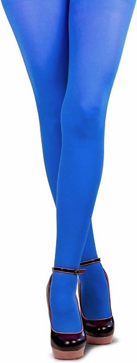 Panty - Blauw - Maat S/M