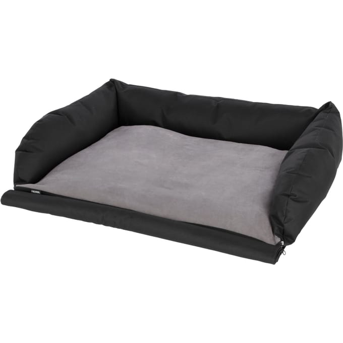 Kerbl Pet bootkussen, zwart/grijs 80x60cm hond
