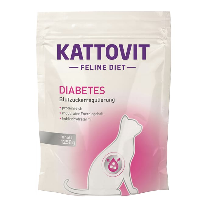 3x1,25kg Diabetes/Gewicht Kattovit Kattenvoer