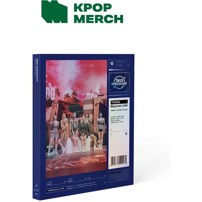 Twice - [Beyond LIVE World In A Day] Fotoboek blue