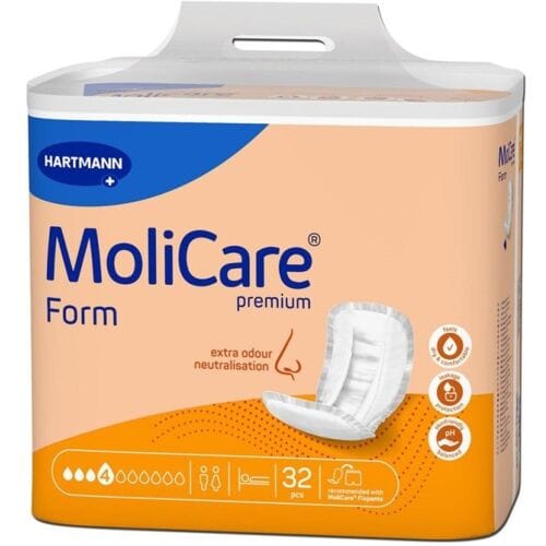 Hartmann Molicare Premium Form 4 druppels - 4 pakken van 32 stuks