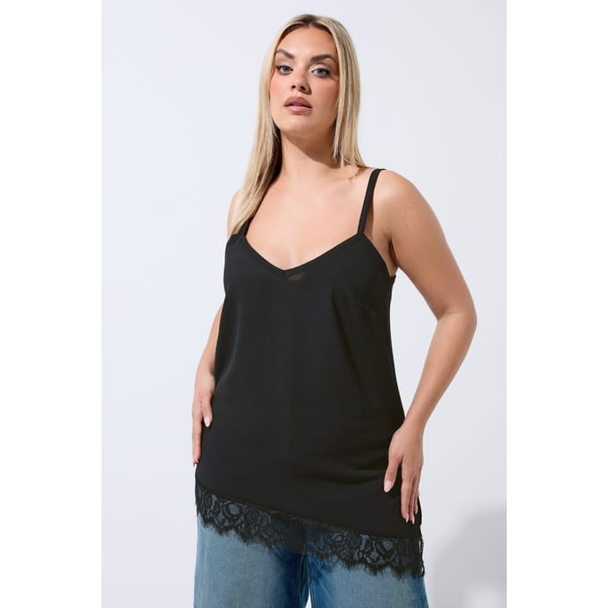 Limited Collection Zwarte Asymmetrische Hesjstop Size 48