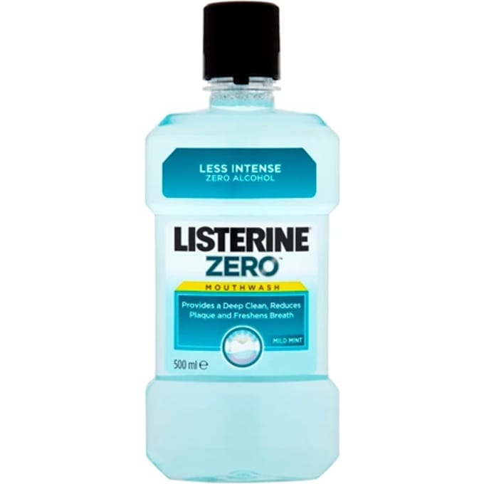 Listerine Zero Mild Mint Mondwater 500ml