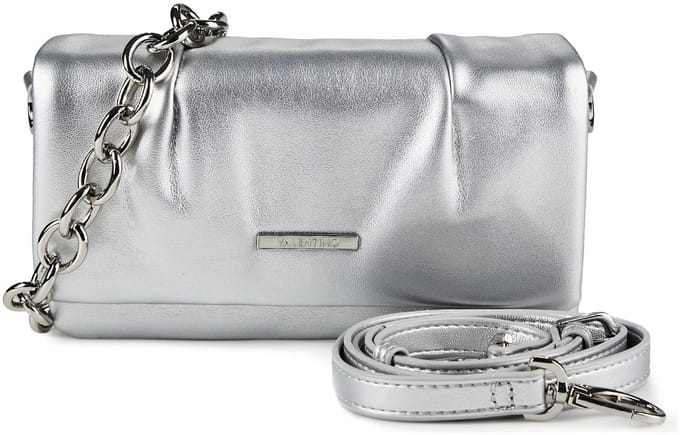 Valentino Katerina Mir Schoudertas 20.5 cm - Dames - argento