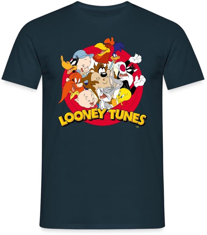 Looney Tunes Groep T-Shirt Heren