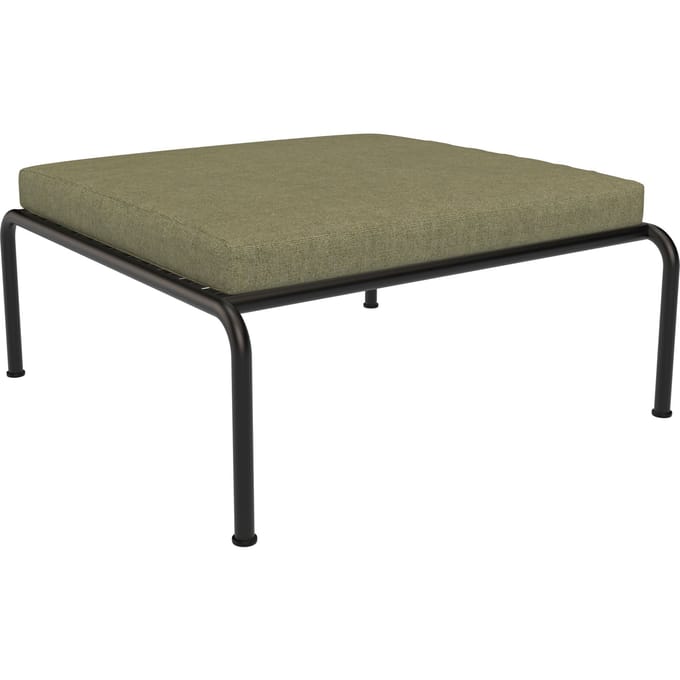 HOUE Avon Lounge ottoman - Sunbrella Heritage Leaf