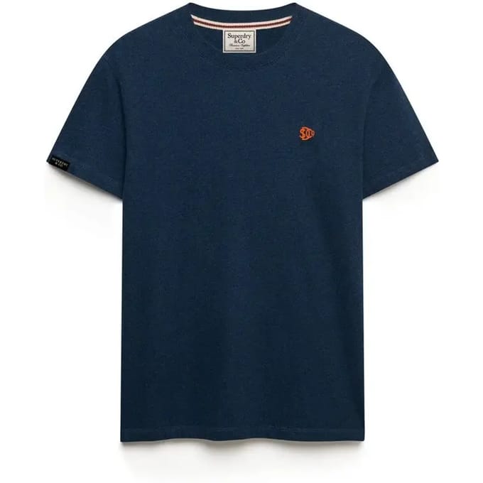 Superdry - SD&Co Logo Geborduurde T-shirt - Heren - T-shirts