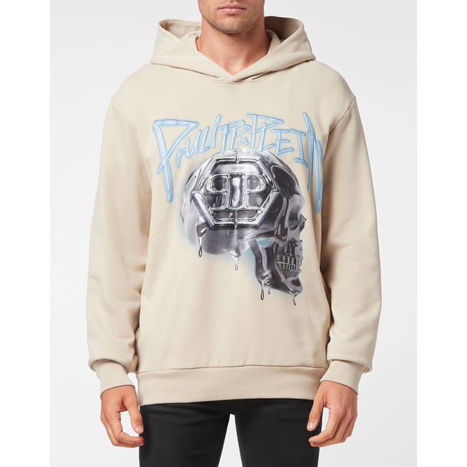 Sweatshirt Met Capuchon Skull
