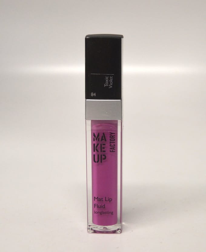 Make Up Factory Mat Lip Longlasting Lipgloss Toxic Violet 84