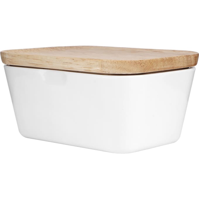 Multifunctionele Botervloot Doos Container met Botermes Keukenaccessoires(250# 250ML voor 250g Boter ) beige