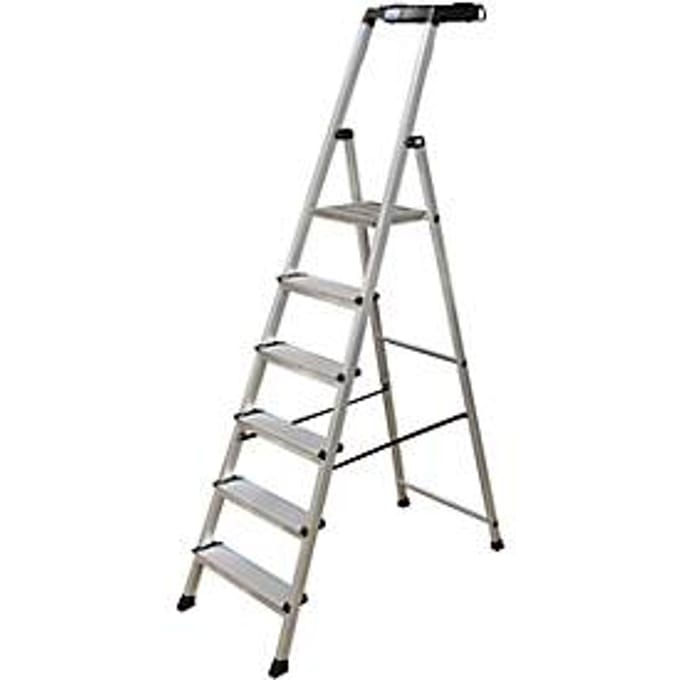 Secury trapladder, 6 treden