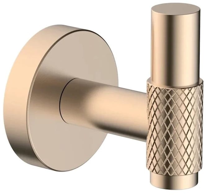 DutchLine - Grip Serie Handdoekhaak – Geborsteld koper