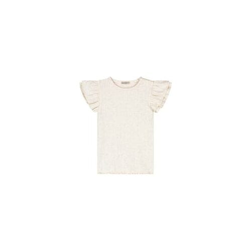 Sweet Petit peuter T-shirt Meave Soft Ecru Melange 86 dames