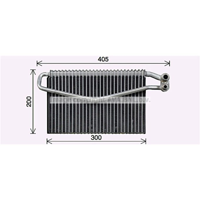 Verdamper, airconditioning HIGHWAY AUTOMOTIVE MEV310