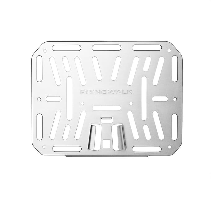 Support avant de vélo pliant, bricolage, adaptateur de Base de sac de vélo, support avant intégré en alliage d'aluminium pour noir
