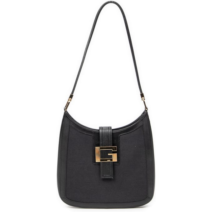 Vintage G Logo Hobo   schoudertas