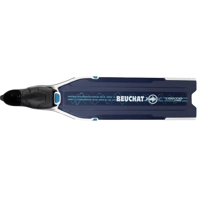 Beuchat Libeccio Sport Freedivingvinnen Wit,Blauw EU 47-48