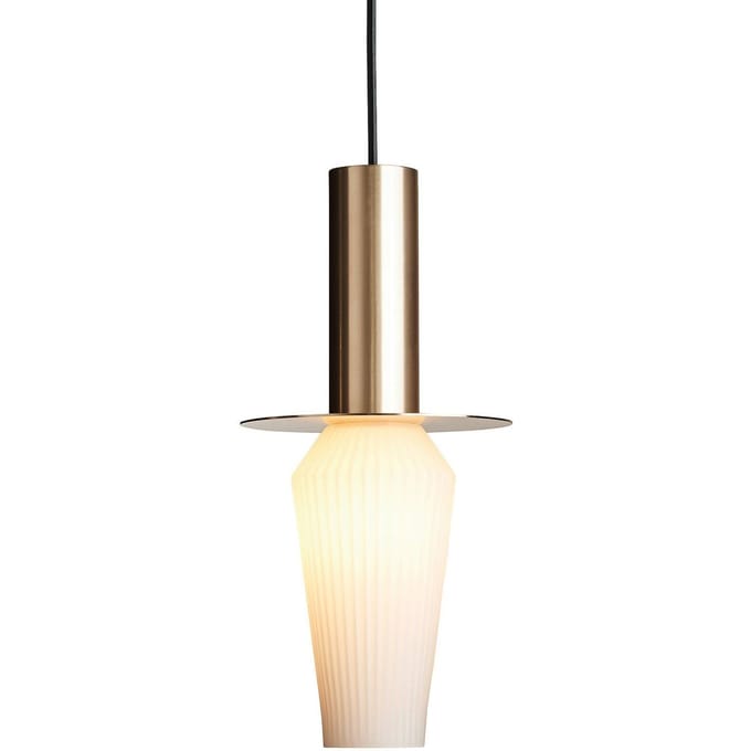 DESIGN BY US Harakiri hanglamp, goud/opaal