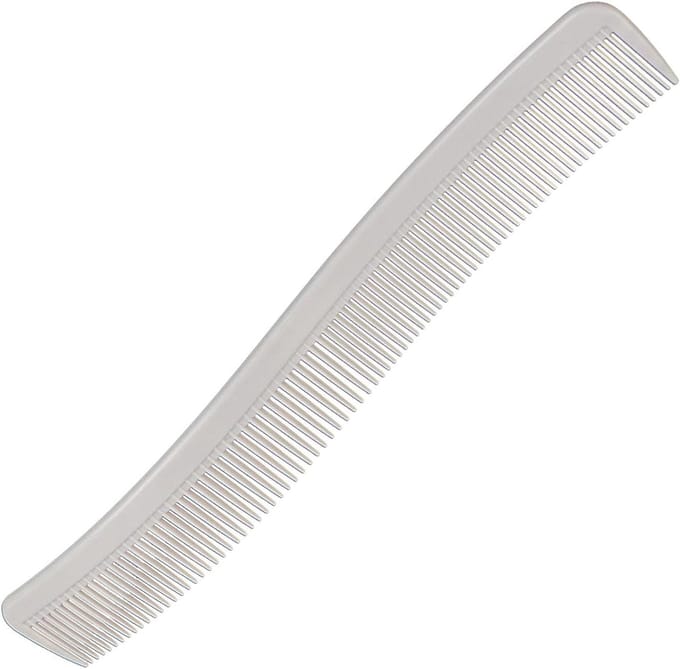 Haarkam Heren - Styling Kam - Professioneel Knippen - Ergonomisch Ontwerp - 21 cm - Zwart