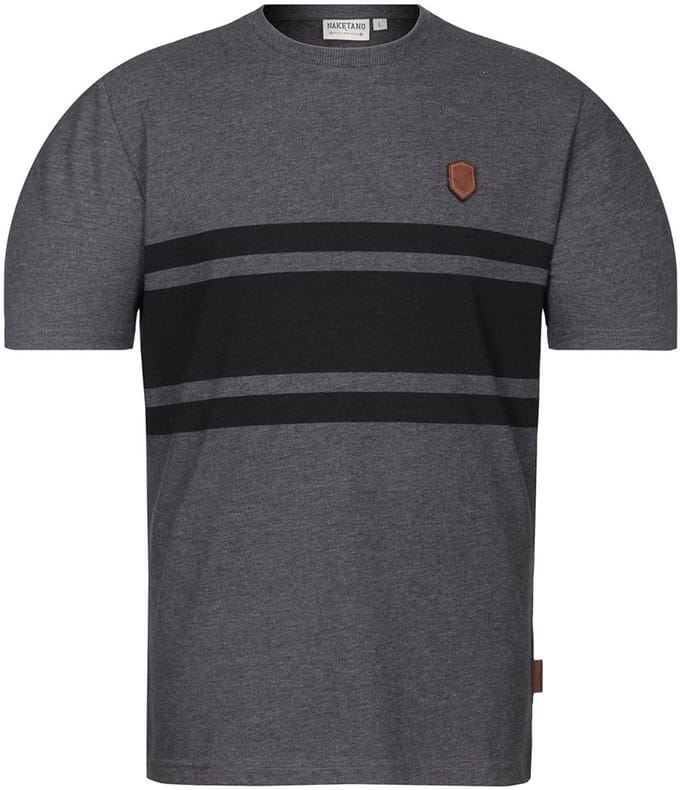 Naketano T-shirt ‘Hasj in de bloedbaan’ 1800-0045