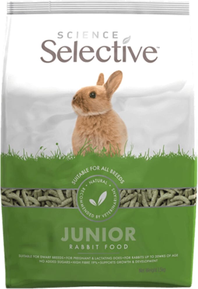 Supreme Science Selective Junior Rabbit - 4 x 1,5 kg - Voordeelverpakking