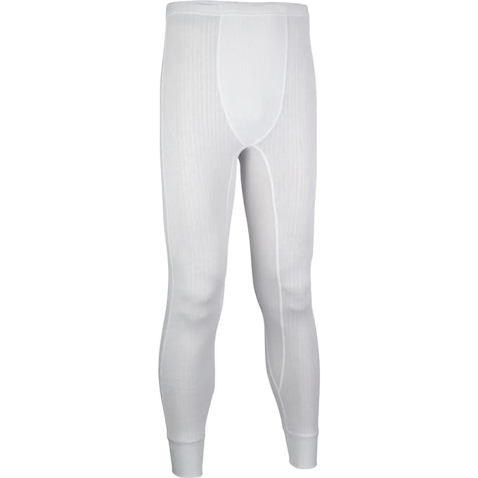 Avento - Maat S - Thermobroek - Mannen - Wit