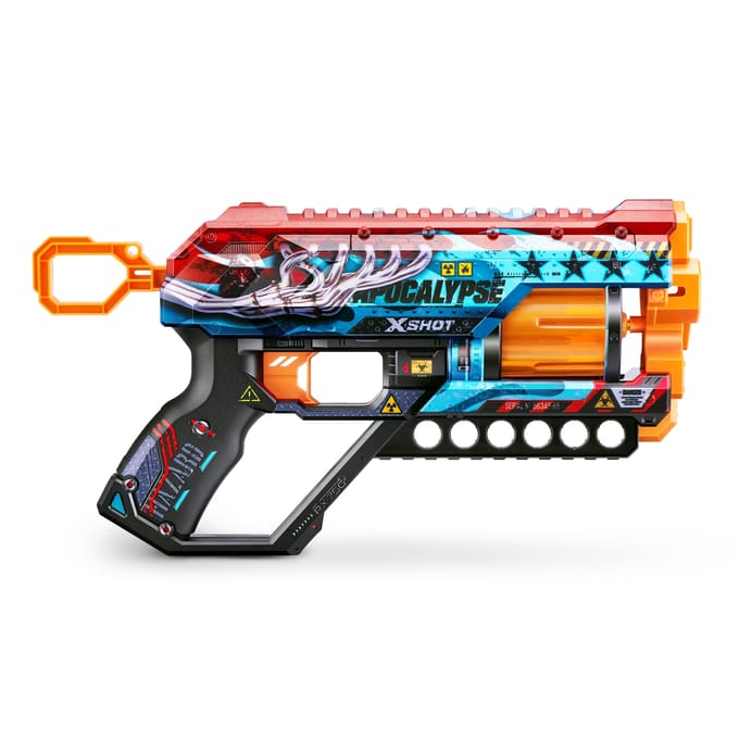 Zuru X-Shot Skins Griefer Met 12 Darts Assorti