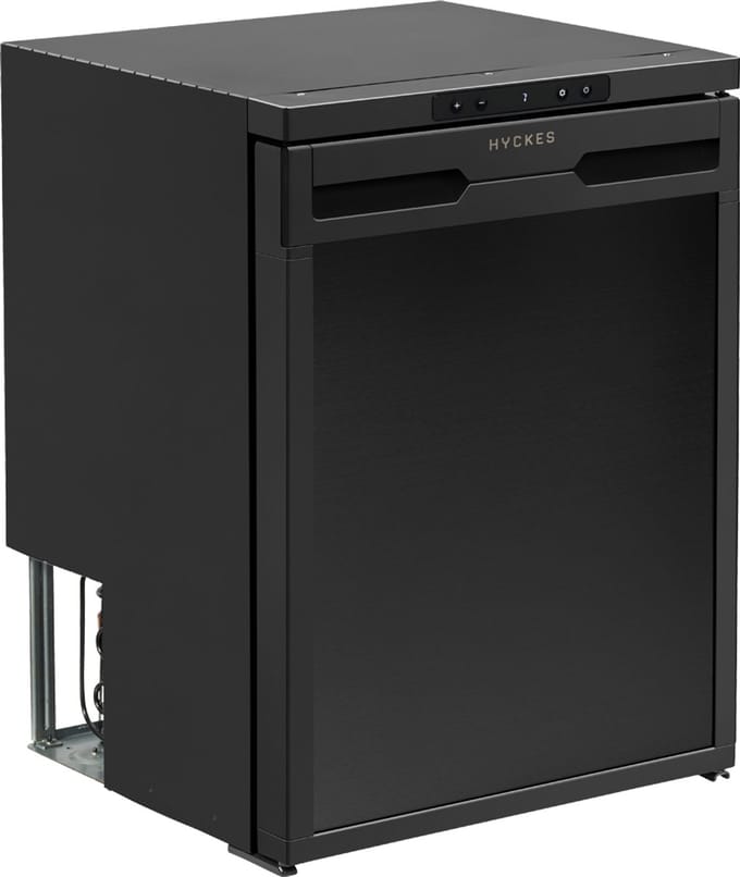 Hyckes HyFridge 65L Compressor Koelkast 12V 24V - Voor Camper, Caravan & Boot - Stil & Zuinig