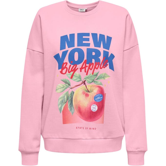 ONLY - ONLELO L/S PRINT BOX CS SWT Dames Trui
