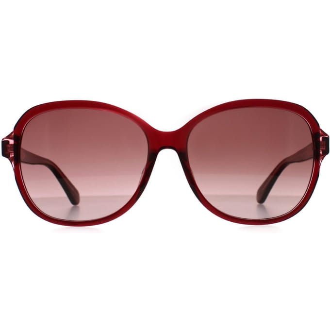 Kate Spade Tamera/F/S C9A 3X rood roze gradiÃ«nt zonnebril