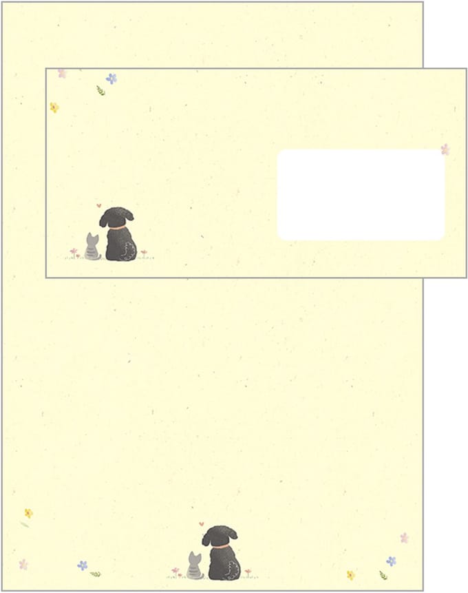 Briefpapier A4 For You 12 stuks inclusief 6 enveloppen