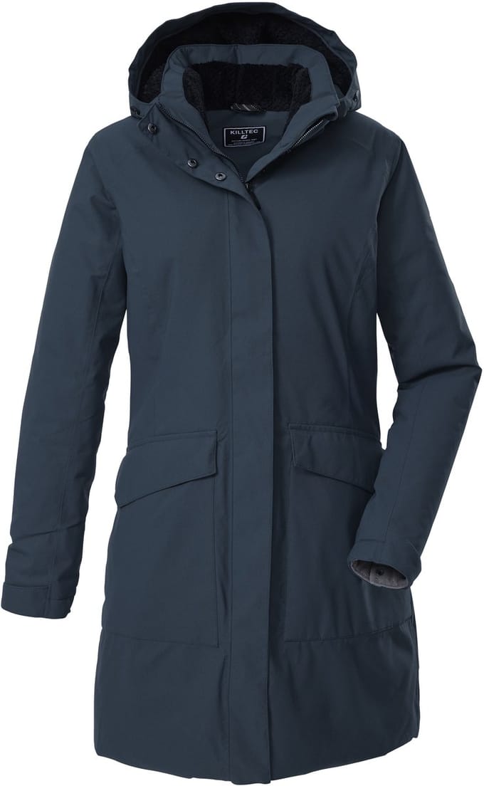 Killtec Kow 18 Women Parka - Winterjas - Dames - Light Petrol - Maat 36