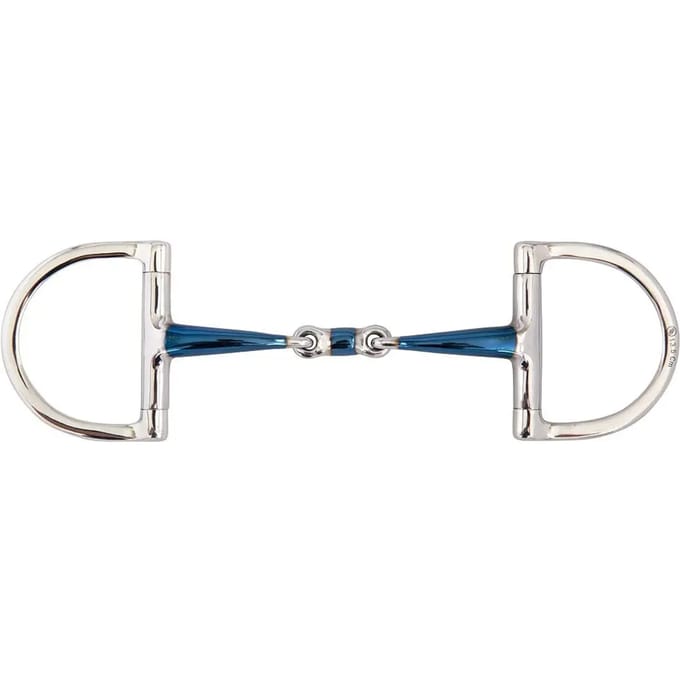 Verdun bit voor gebogen tweespan paard BR Equitation Sweet Iron